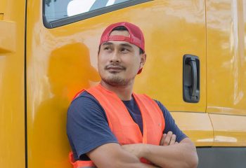camionneur débutant / rookie truck driver